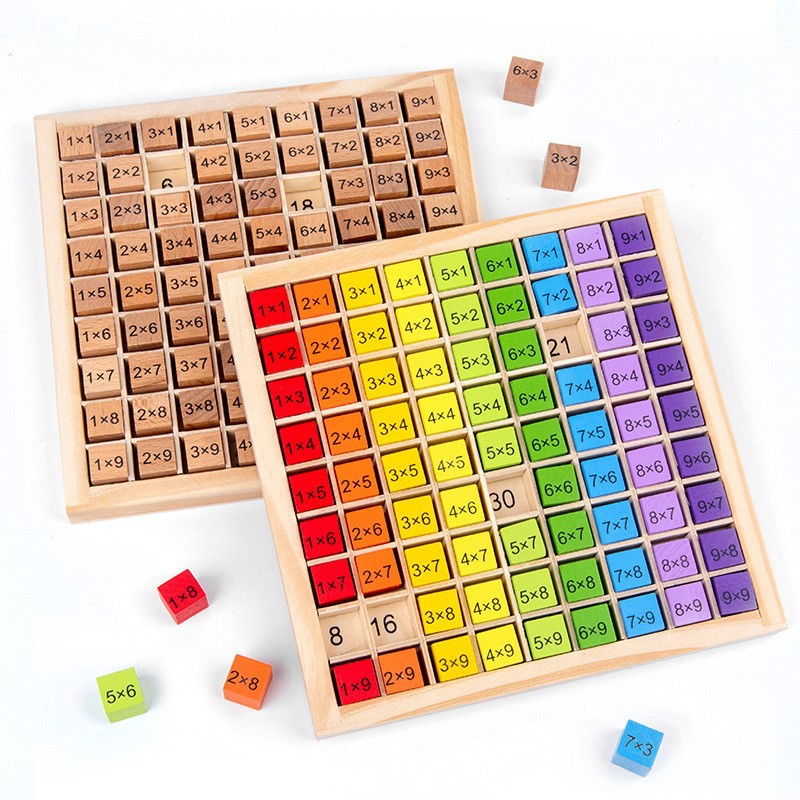 Board Game Land - Zabawki edukacyjne dla dzieci Montessori Drewniana