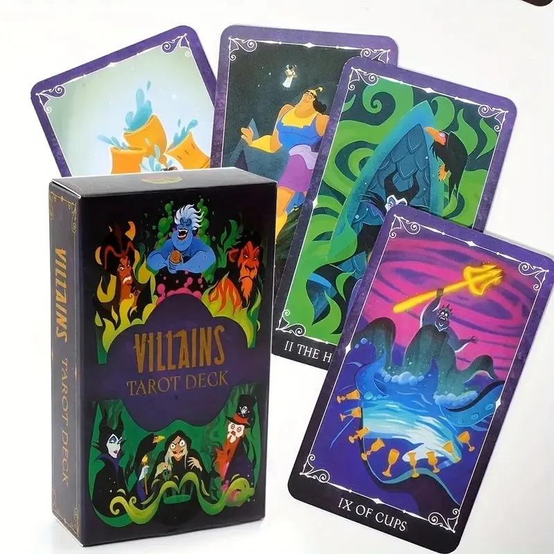 78 szt. Tarot Złoczyńców Wysok – Board Game Villainous recenzja i cena