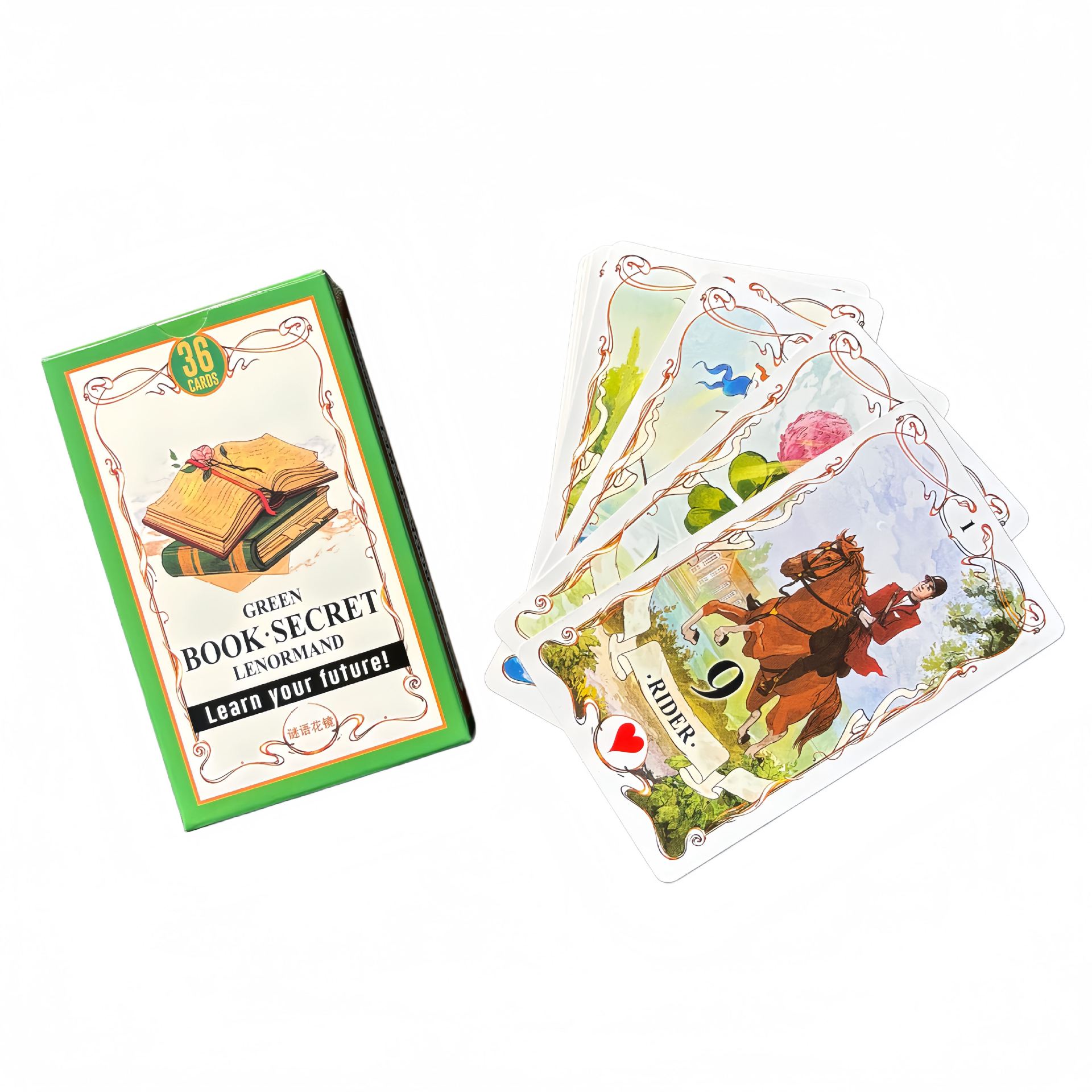 Karty Wyroczni Lenormand Green – Board Game Of Life recenzja i cena