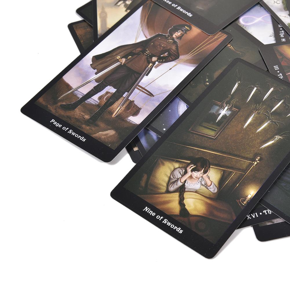 Karty tarota Steampunk Tarot s – Board Game Land recenzja i cena
