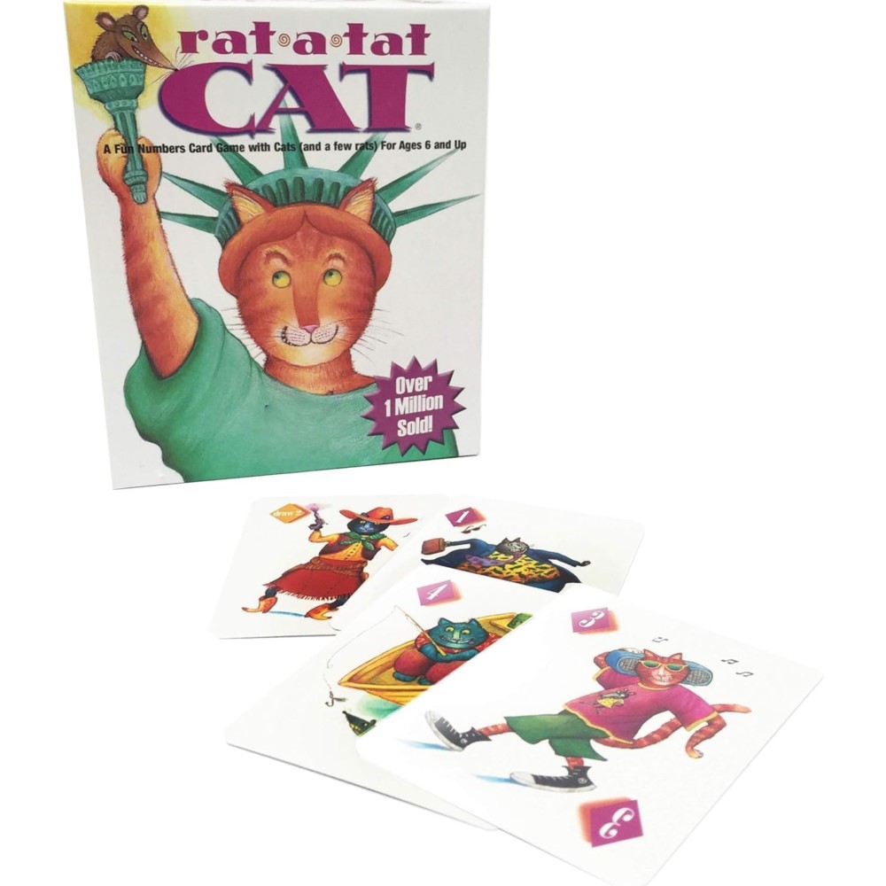 Rat A Tat Cat - Zabawna gra ka – Board Game For 2 Players recenzja i cena