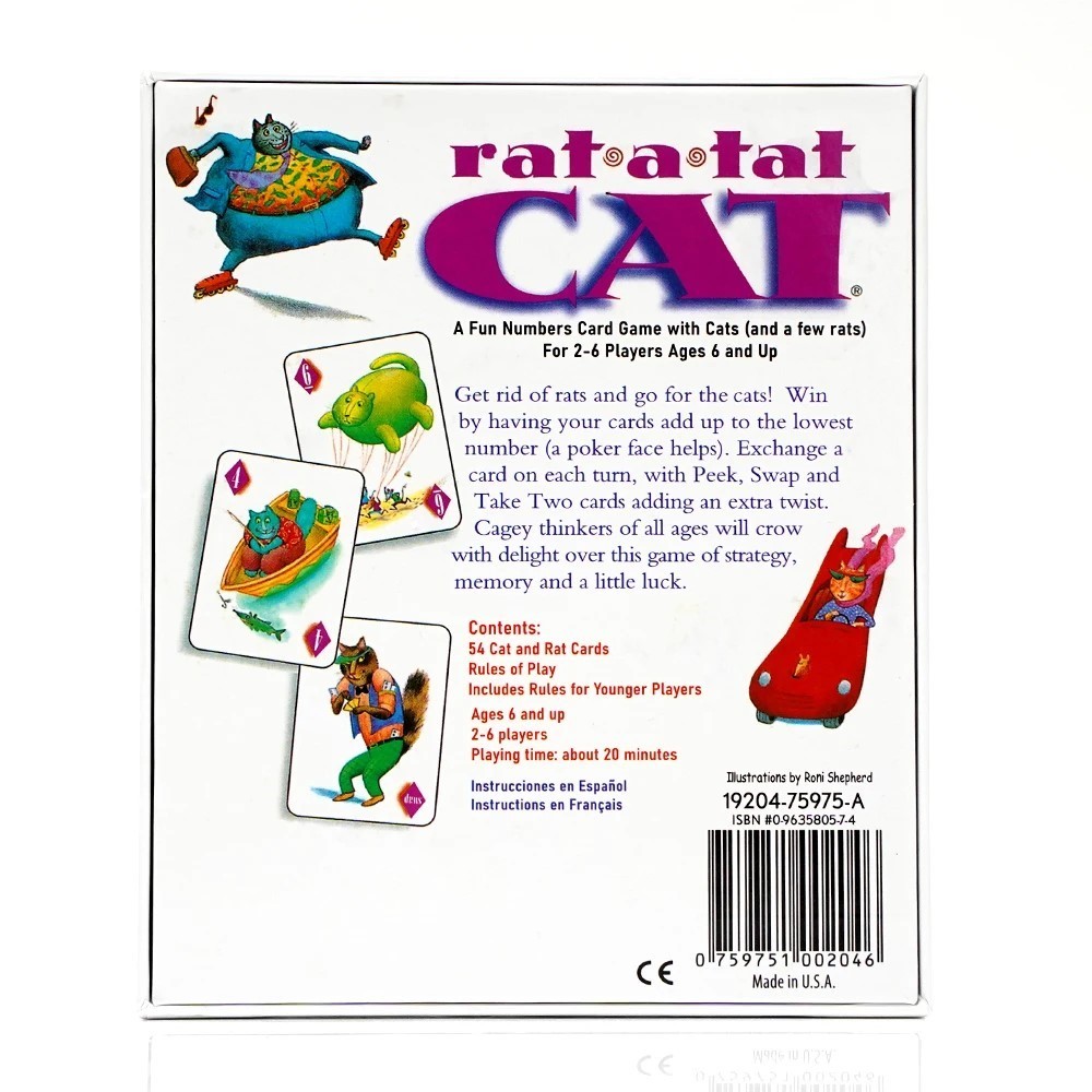 Rat A Tat Cat - Zabawna gra ka – Board Game For 2 Players recenzja i cena