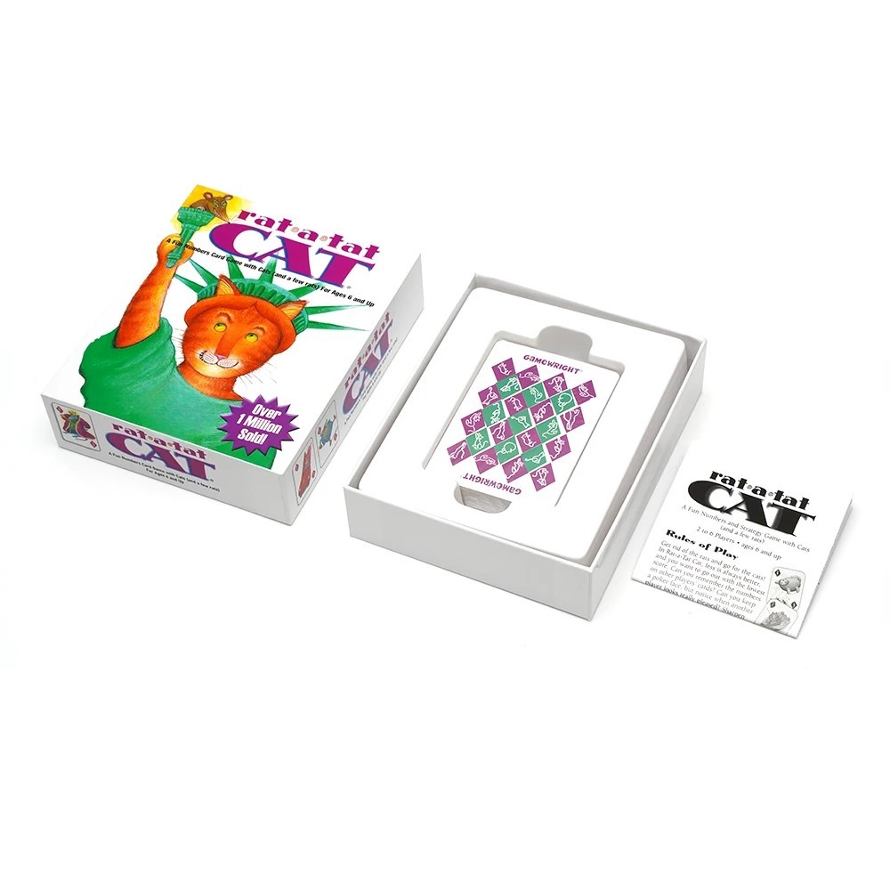 Rat A Tat Cat - Zabawna gra ka – Board Game For 2 Players recenzja i cena