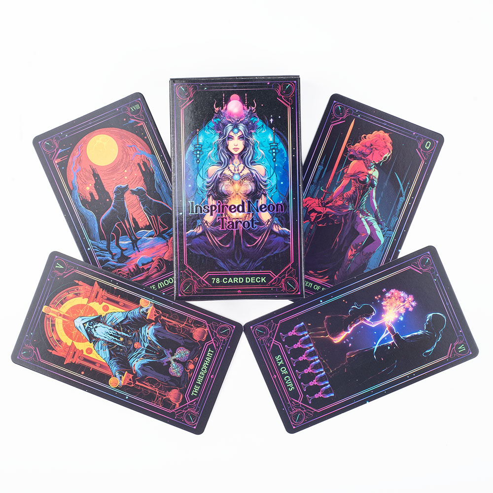 Inspired Neon Tarot Deck 78 Ka – Board Game Of Life recenzja i cena