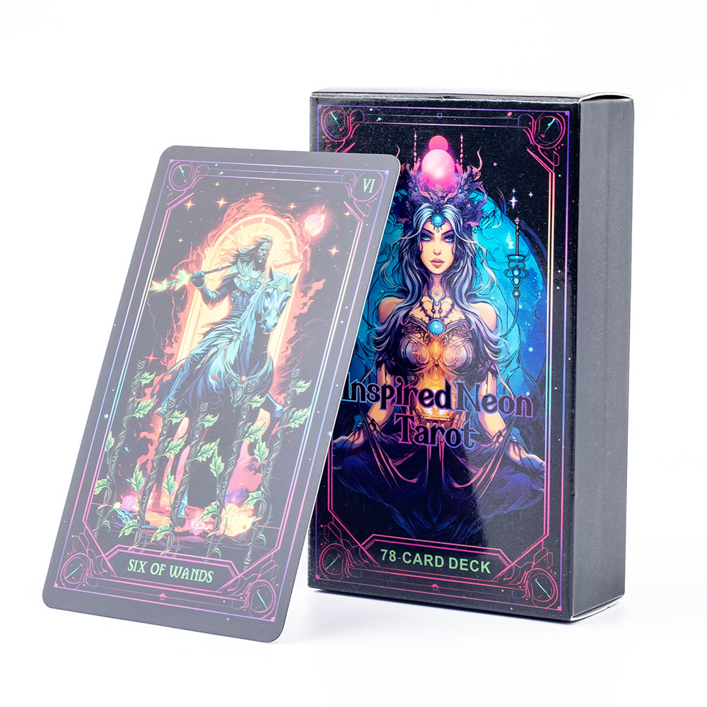 Inspired Neon Tarot Deck 78 Ka – Board Game Of Life recenzja i cena