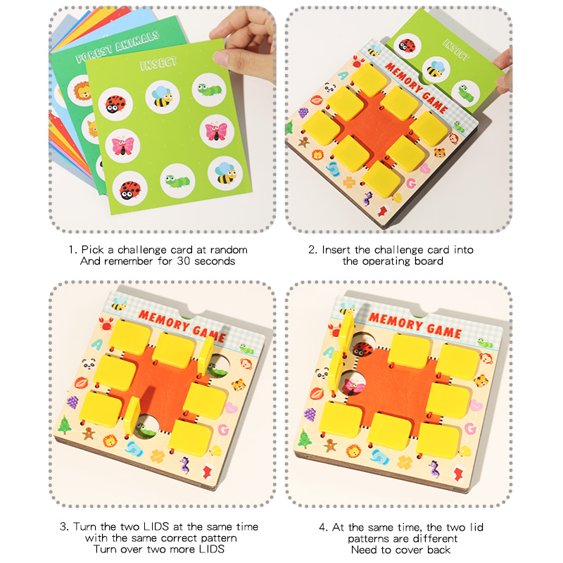 Drewniana gra w szachy pamięci – Board Game Of Life recenzja i cena