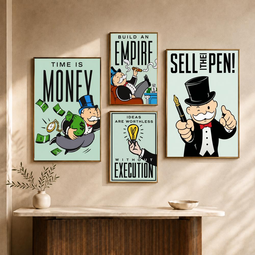 Plakat z grą Monopoly, plakat  – Board Game Cafe recenzja i cena