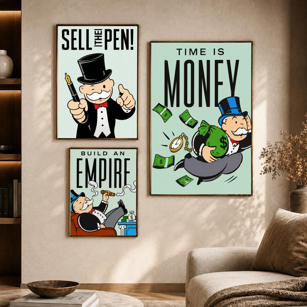 Plakat z grą Monopoly, plakat  – Board Game Cafe recenzja i cena