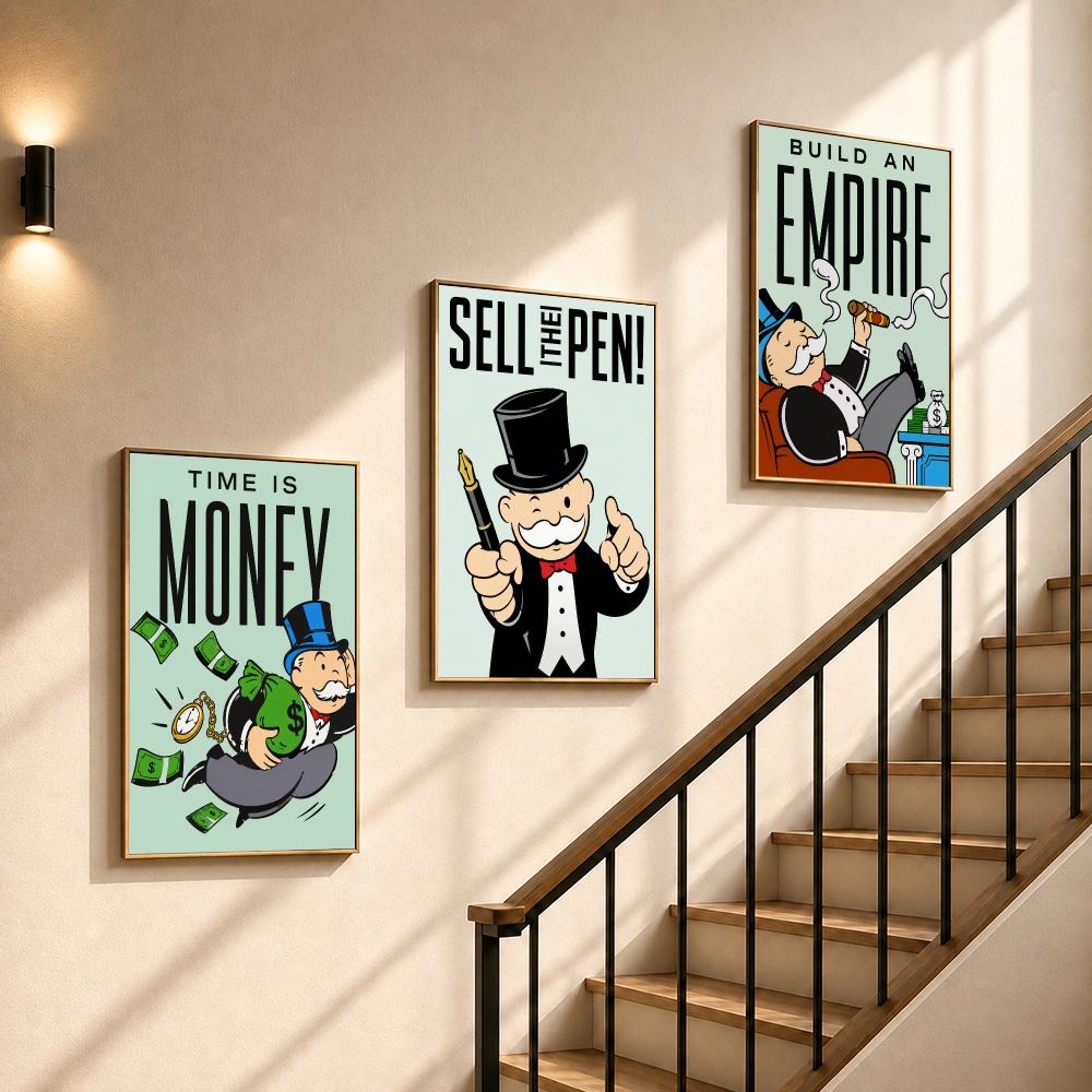 Plakat z grą Monopoly, plakat  – Board Game Cafe recenzja i cena